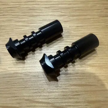 DRT 바리얼 경량 스페이서 샤프트 블랙 2개 2