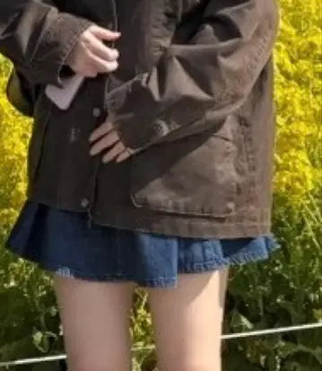 ZARA 데님 스커트