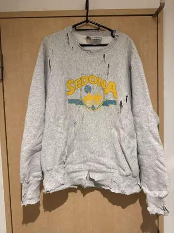 Lee SEDONA 프린트 데미지 맨투맨