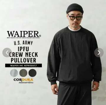 WAIPER IPFU 크루넥 풀오버 [ WP1033 ] L