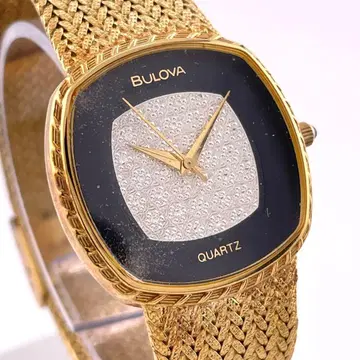 [ 작동 ] BULOVA 손목시계 새상품 배터리 남성용 쿼츠 다이아