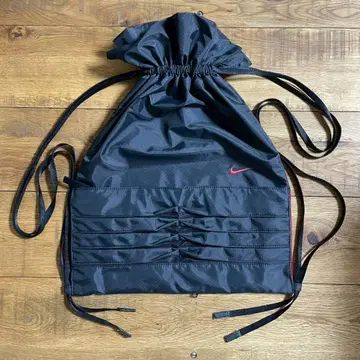 nike y2k knapsack tech black