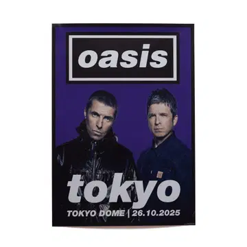 oasis 도쿄돔 포스터 2025년
