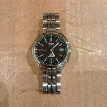 CITIZEN 에코 드라이브 손목시계 블랙