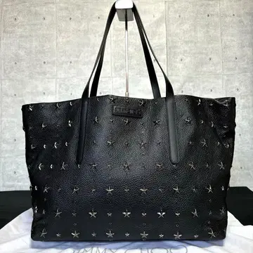 [ 미사용급 ] JIMMY CHOO PIMLICO BLACK 숄더 토트백