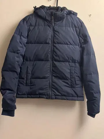 Roen GOLD 후드 부착 다운 자켓 네이비