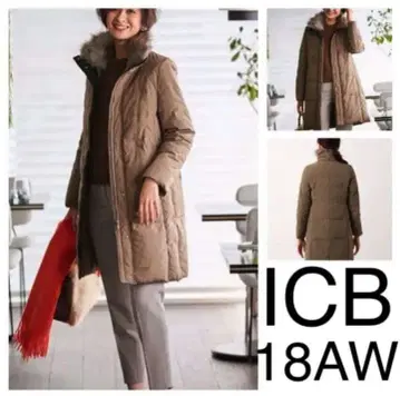18AW ICB Grace 롱 다운 코트 7 S