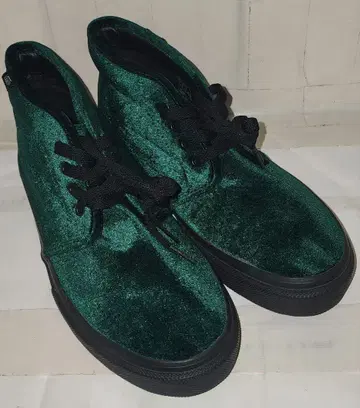 미사용 VANS V49VVT BILLYS CHUKKA 그린 27.5cm