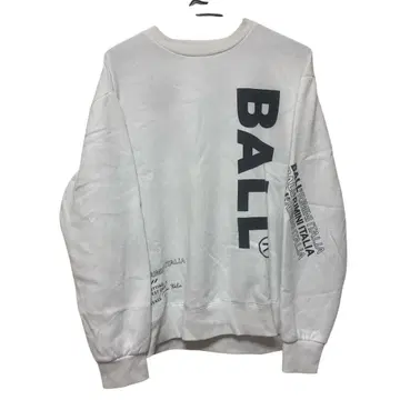 BALL 화이트 맨투맨 트레이너 & 뉴욕 양키스 스웨트 팬츠