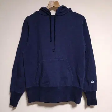 Champion 후가공 후드티 런택 복각