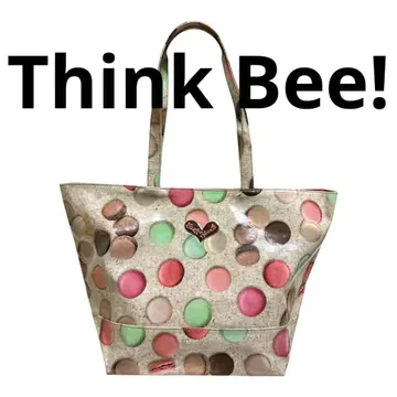 [ Think Bee! ] 싱크비 나일론 토트백 마카롱