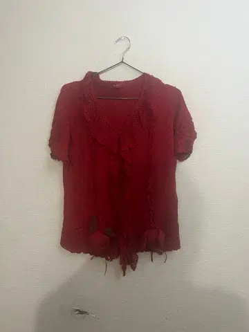 핑크하우스 토끼 가디건