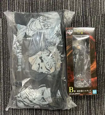 주술회전 시부야 사건 제일복권 이타도리 유우지 피규어 쿠션 굿즈 모음