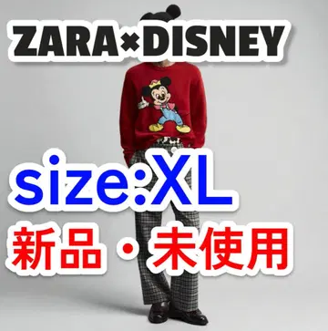 무료배송 자라 디즈니 해리 램버트 미키마우스 울 스웨터 XL
