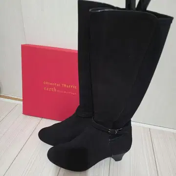 Oriental Traffic 블랙 롱 부츠 26cm