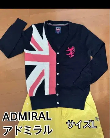 ADMIRAL 어드미럴 골프 니트 골프 가디건