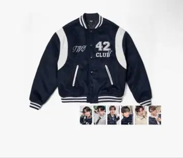 TWS 42:CLUB VARSITY JACKET M 사이즈