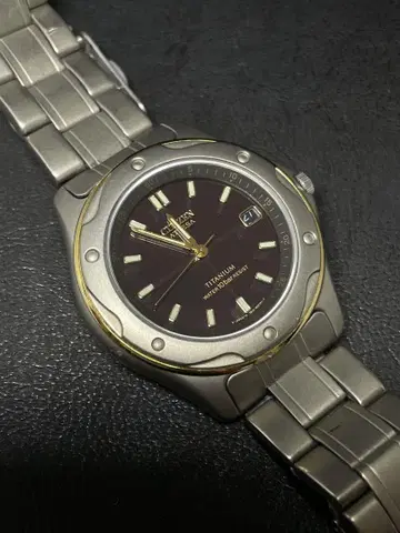 [ 솔라 구동품 ] CITIZEN 시티즌 ATESA 아테사 일본제 티타늄