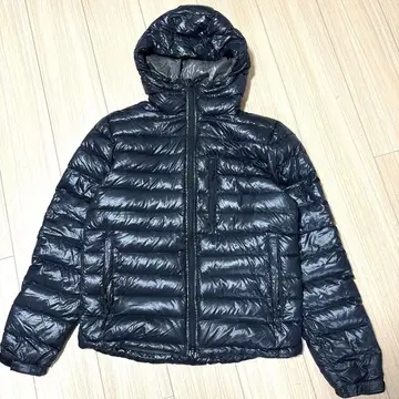 갭 후드 부착 다운 자켓 네이비 S