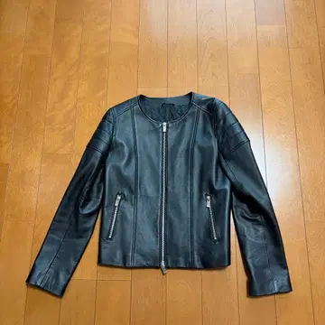 ANAYI 아나이 블랙 가죽 자켓 38