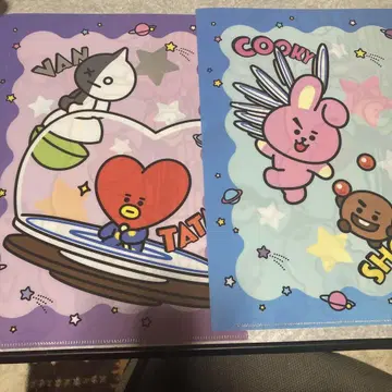 BT21 클리어 파일 세트