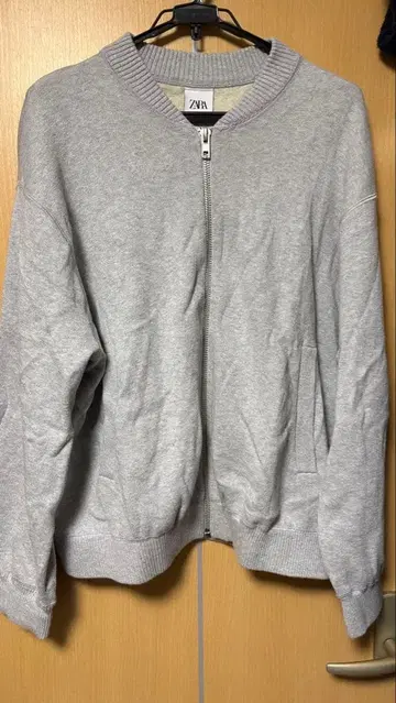 그레이 집업 블루종