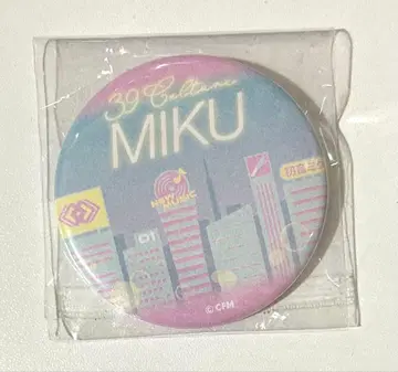 39culture 2024 캔뱃지 하츠네 미쿠 로고