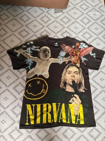 NIRVANA T셔츠 reproduction