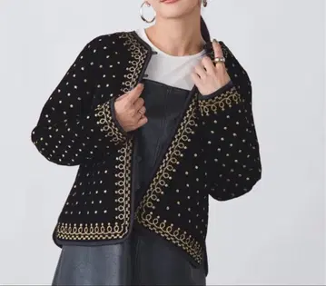 TORRAZZO DONNA 빈티지풍 오리지널 자수 자켓