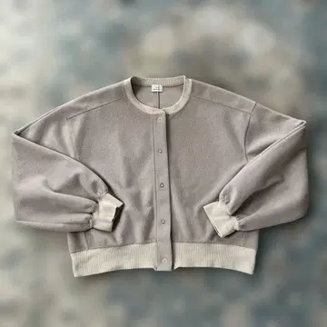 그린 레이블 릴랙싱 크롭 가디건