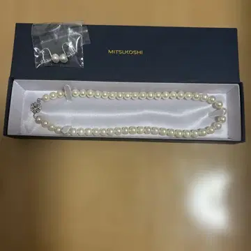 MITSUKOSHI 진주 목걸이 담수 펄 8mm