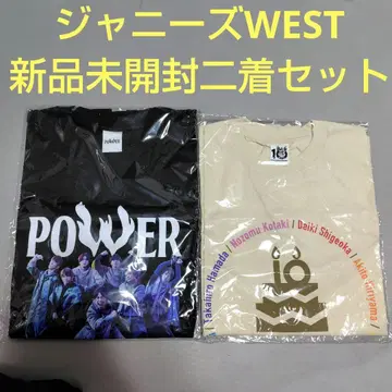 쟈니즈 WEST POWER, 10th Anniversary 셔츠 새상품
