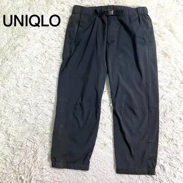 UNIQLO 그레이 컬러 캐주얼 팬츠