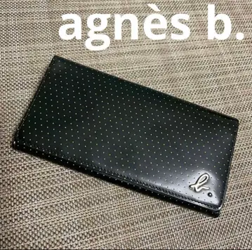 agnes b. VOYAGE 에네스베 보야주 가죽 장지갑
