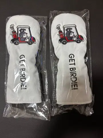 GET BIRDIE! 유틸리티용 골프헤드커버 2개 도라에몽