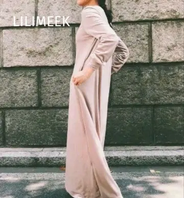 리리미크 벨로아 롱 원피스