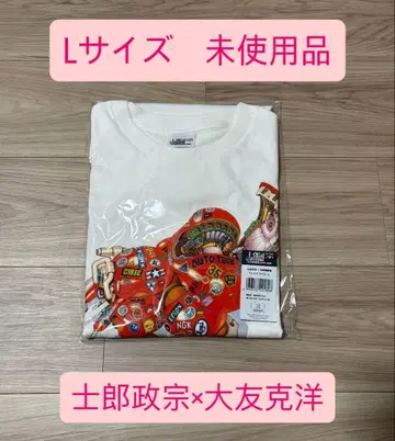 L 사이즈 시로 마사무네의 세계전 T셔츠 오토모 가츠히로 콜라보