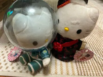 헬로키티 봉제 인형 2개 세트