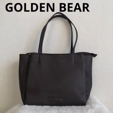 GOLDEN BEAR 골든베어 브라운 토트백