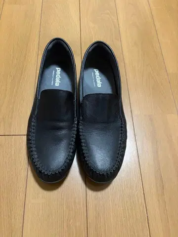 pedala 블랙 모카신 신발
