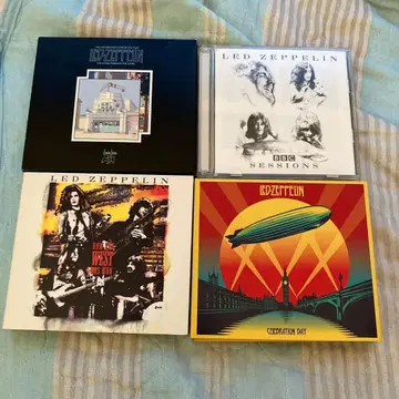 Led Zeppelin 라이브 앨범 CD 4개 세트