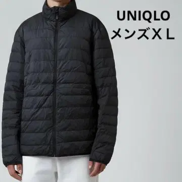 유니클로 울트라 라이트 다운 남성용 XL 블랙 다운 자켓