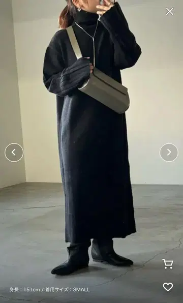 셀렉트 모카 니트 원피스