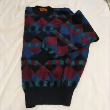 MISSONI UOMO 모헤어 다이아몬드 패턴 스웨터