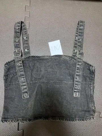 ZARA 데님풍 뷔스티에 L 사이즈