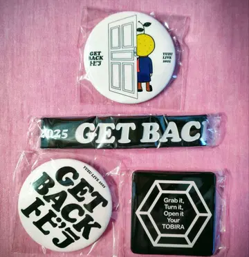 유즈 가챠 GETBACK 토비라 4종 세트