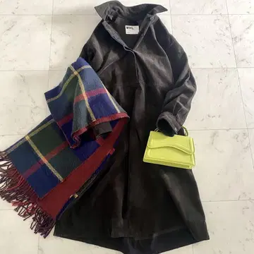 새상품급 MHL. 23AW 코튼 코듀로이 셔츠 원피스 2