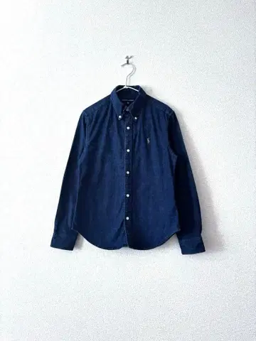 랄프 로렌 데님 셔츠 짙은 인디고 150
