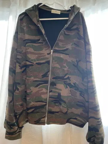 카모 패턴 풀 집업 후드티 felim 최종 가격 인하