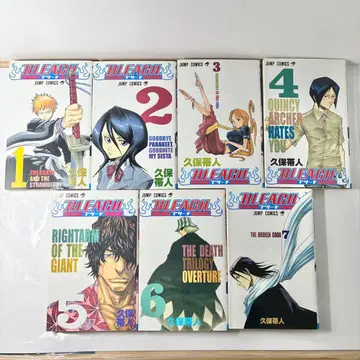 [ 전권 초판 ] 블리치 BLEACH 1~7권 세트 쿠보 타이토 슈에이샤